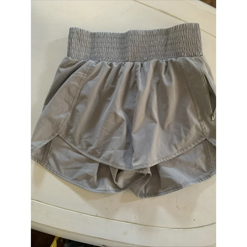Women's BMJL High RiseRunning Shorts Grey Sz S